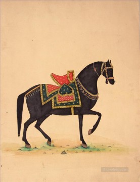 馬 Painting - 黒い馬